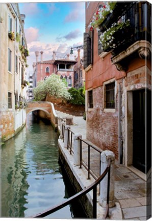 Framed Venetian Canale #8 Print