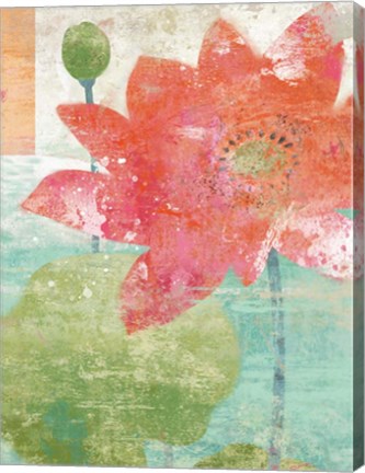Framed Lotus No. 1 Print