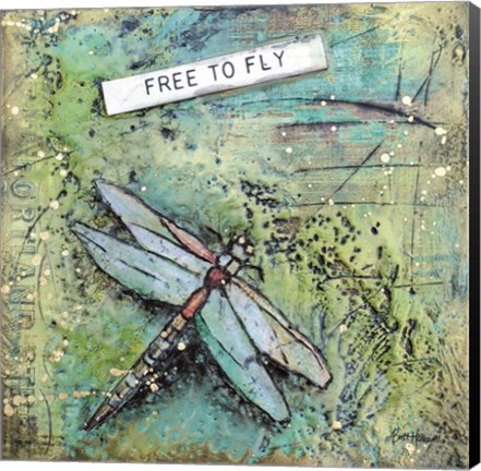 Framed Free to Fly Print