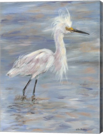 Framed Egret Print