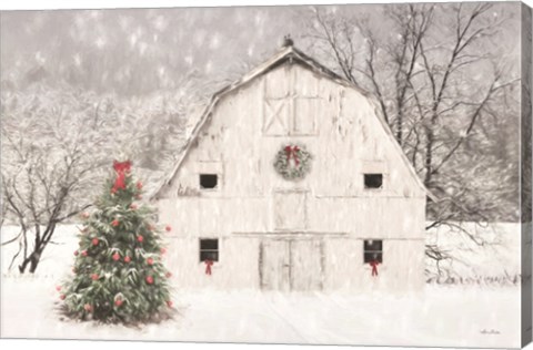 Framed Christmas in the Country Print