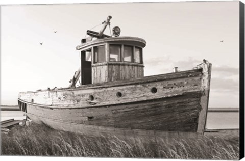 Framed This Old Boat I Print
