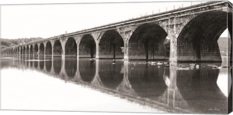 Framed Rockwell Bridge Print