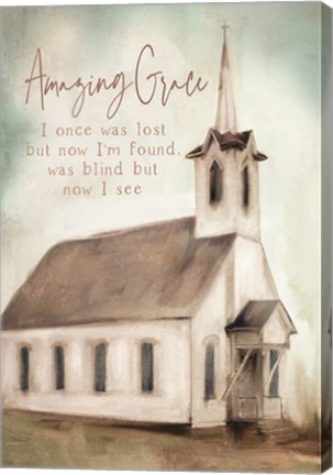 Framed Amazing Grace Print