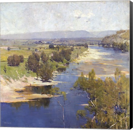 Framed Arthur Streeton - Cremorne Pastoral Print