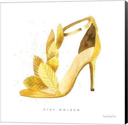 Framed Glitz and Glam VI Print