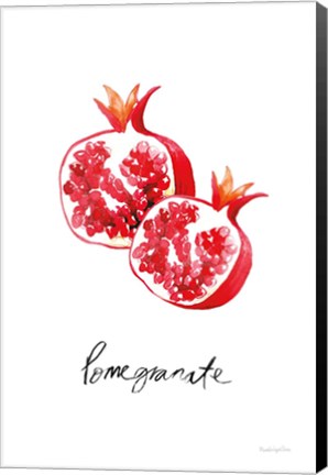 Framed Pomegranates Print