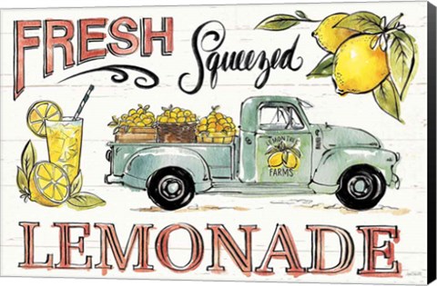 Framed Lemonade Stand I Print