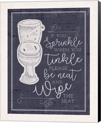 Framed Sprinkle Tinkle Print