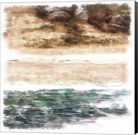 Framed Beachside II Print