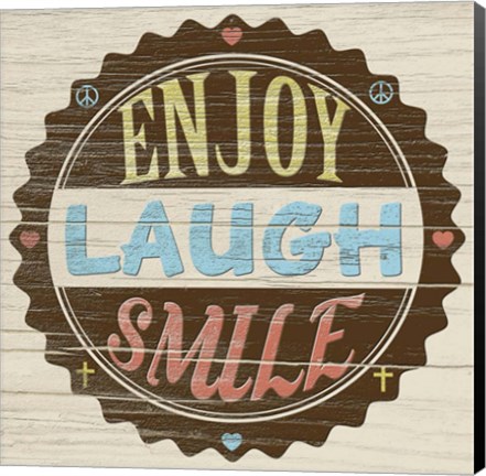 Framed Seal of Laughter Print