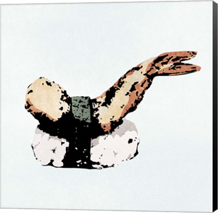 Framed Sushi Style VIII Print