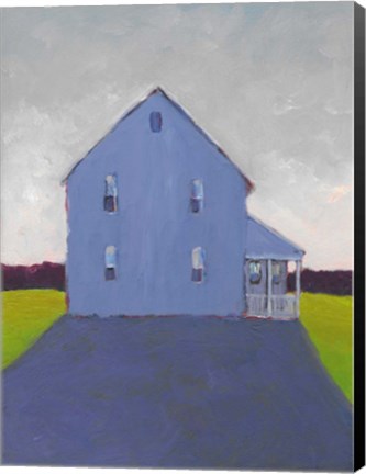 Framed Bucolic Structure IX Print