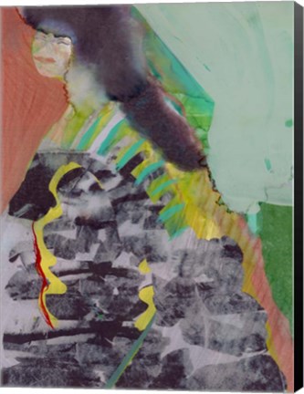 Framed Walking Woman II Print