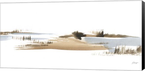 Framed Natural Shoreline I Print
