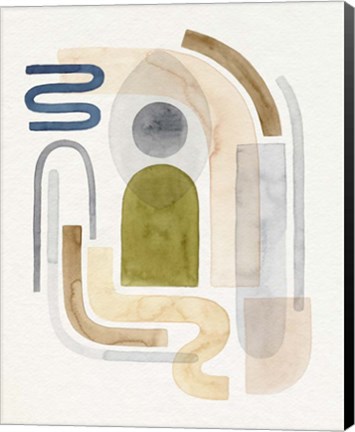 Framed Coiled II Print