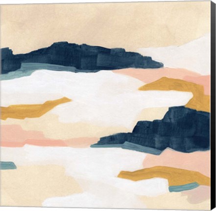 Framed Dusk Plains I Print