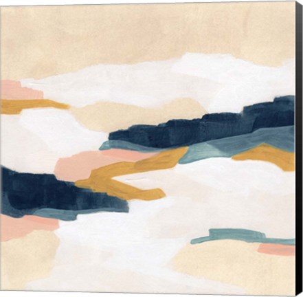 Framed Dusk Plains II Print