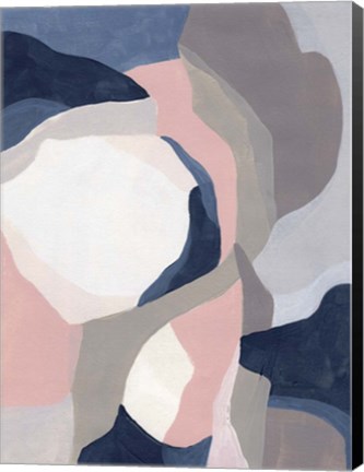 Framed Intertwined Tones II Print