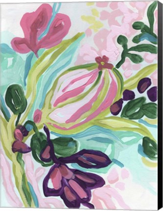 Framed Tropic Expression II Print