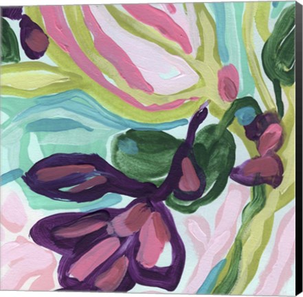 Framed Tropic Expression V Print