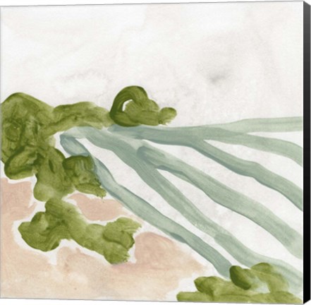 Framed Landscape Cameo I Print