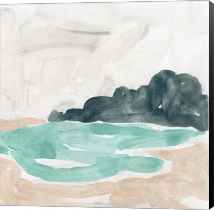 Framed Landscape Cameo V Print