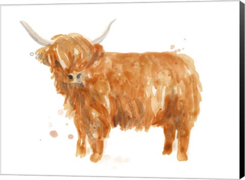 Framed Highland Squad IV Print