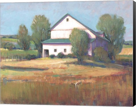 Framed Country Barn II Print