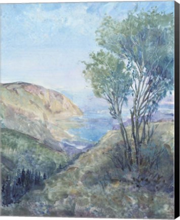 Framed Scenic View II Print