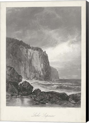 Framed Lake Superior Print