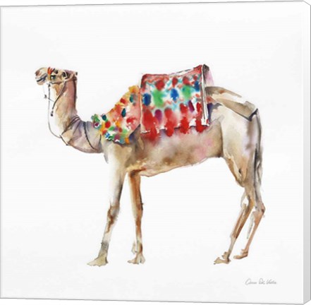 Framed Desert Camel II Print
