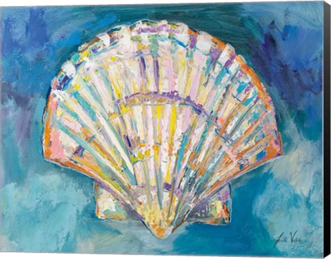 Framed Scallop Shell Print