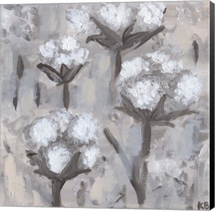 Framed Cotton Stalks I Print