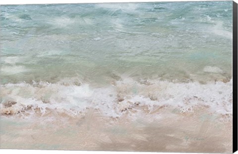 Framed Beach Shore VI Print