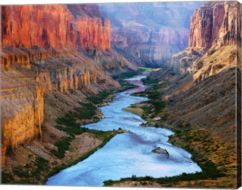 Framed Mile 52 Colorado River Print