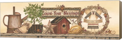 Framed Count Your Blessings Print