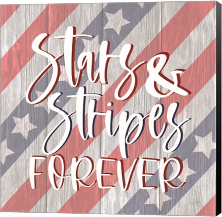 Framed Stars and Stripes Forever I Print