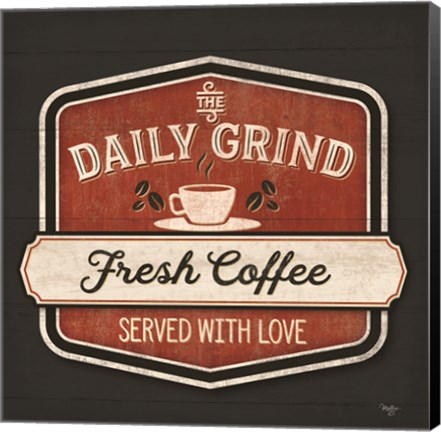 Framed Daily Grind Print