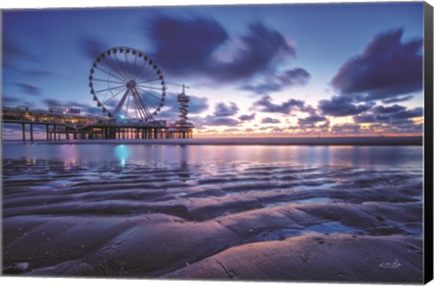 Framed Blue Hour I Print