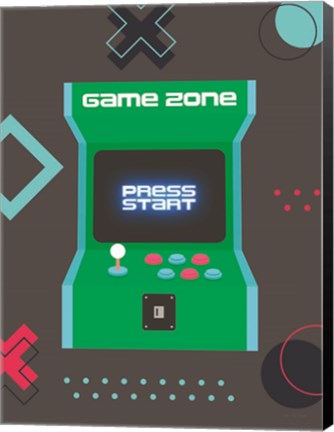 Framed Game Zone Print