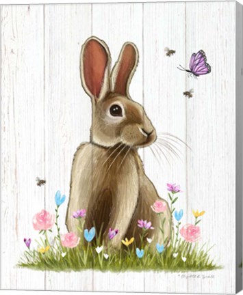 Framed Easter Rabbit Print