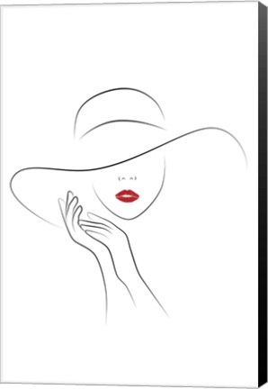 Framed Hat Couture Print