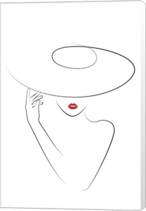 Framed Hat Couture II Print