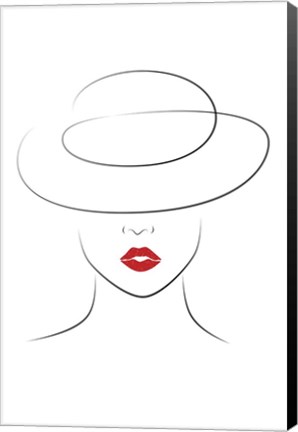 Framed Hat Couture IV Print