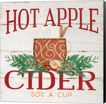 Framed Hot Apple Cider Print