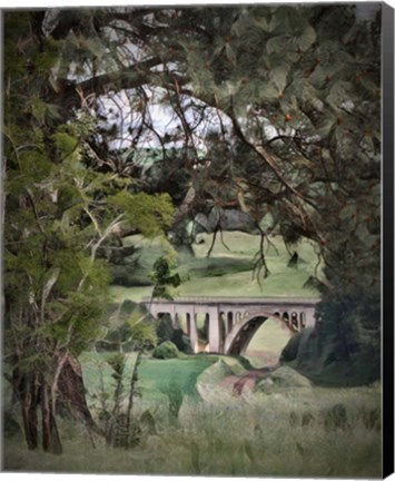 Framed Palouse RR Bridge Print