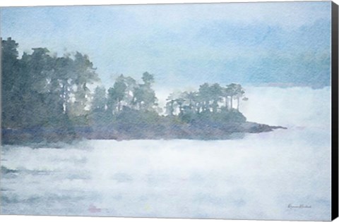 Framed Indigo Bay No. 1 Print