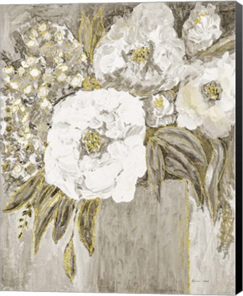 Framed Golden Age Floral II Print