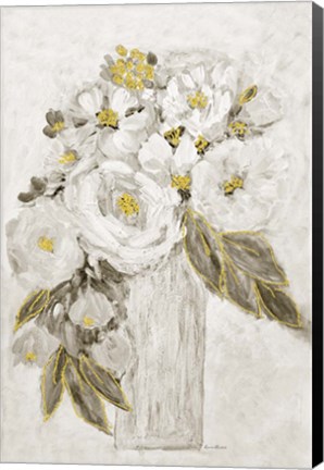 Framed Golden Age Floral III Print